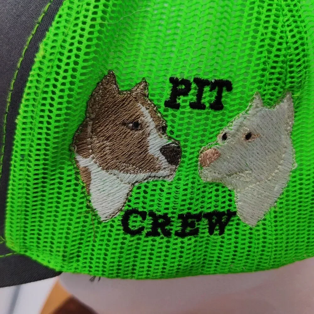 Western Truck & Tractor Pit Crew Neon Green & Gray Mesh Trucker Hat Richardson